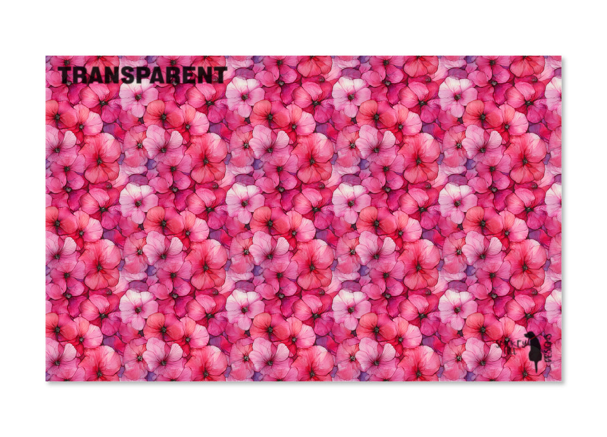 PatternPly® Transparent Fuschia Floral product photo 2