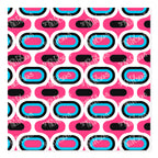 PatternPly® Scattered Futuristic Teardrop Trio sheet showing the pattern