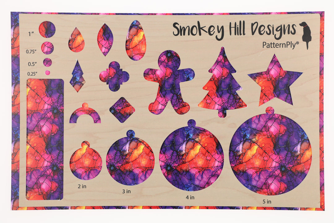 PatternPly® Transparent Galaxy Spiderwebs