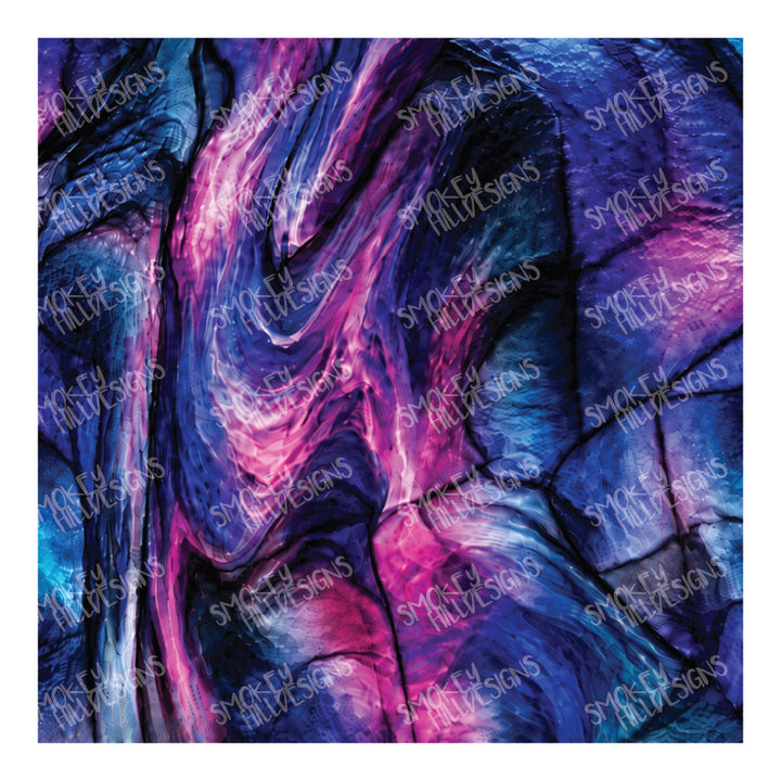 PatternPly® Full Coverage Realistic Galaxy Stained Glass