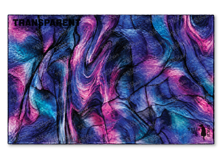 PatternPly® Transparent Realistic Galaxy Stained Glass