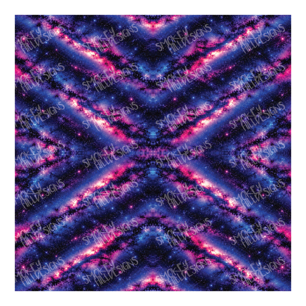 PatternPly® Full Coverage Galaxy Stripes sheet showing the pattern