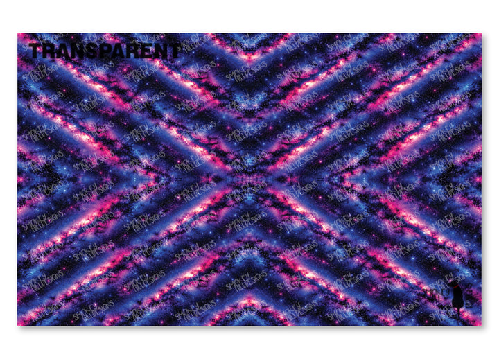 PatternPly® Transparent Galaxy Stripes