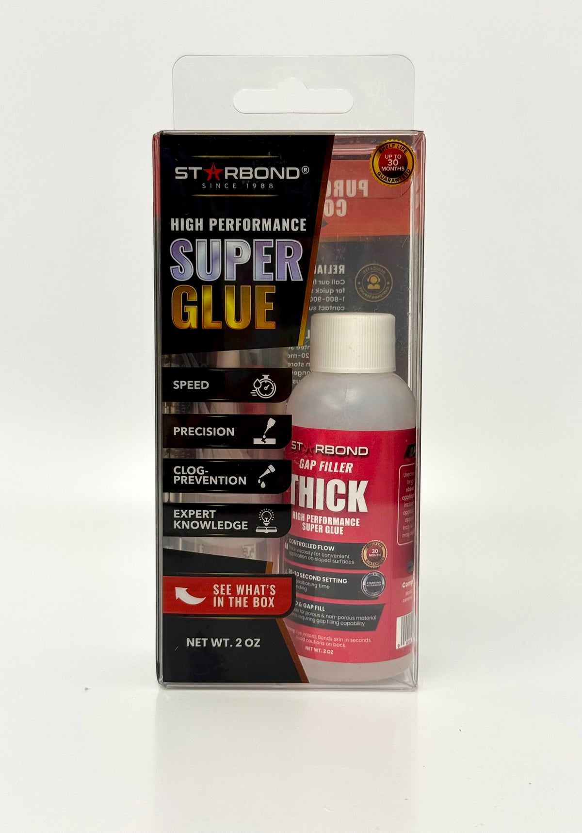 StarBond Thick CA Glue - 2oz CLEAR