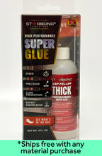 StarBond Thick CA Glue - 4oz CLEAR product photo 2