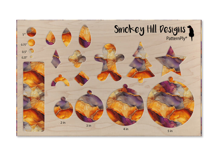 PatternPly® Full Coverage Geode Slices