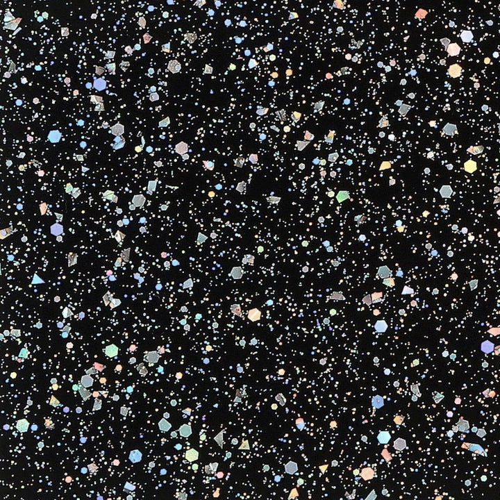 Black Moonstone Glitter Sheet