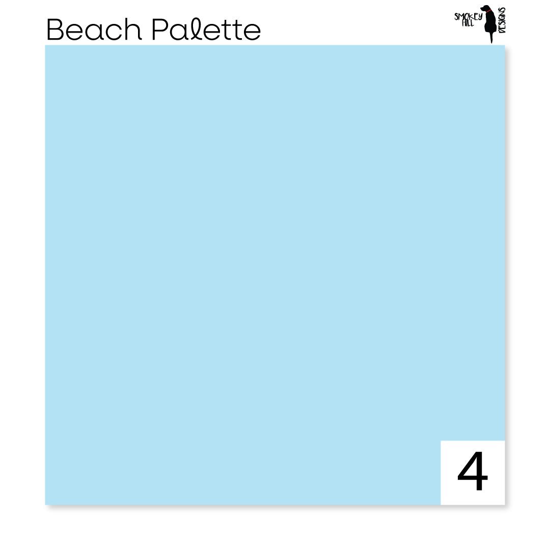 Glitter Lab™ Full Coverage Volume 1 Beach Color Palette 4 art scene artwork