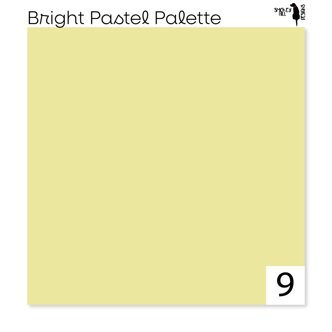 Glitter Lab™ Transparent Volume 1 Bright Pastels Color Palette 9