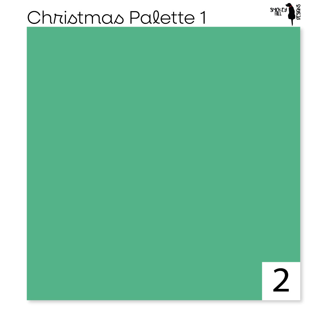 Glitter Lab™ Transparent Volume 1 Christmas Color Palette 2