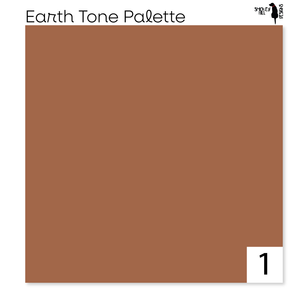 Glitter Lab™ Transparent Volume 1 Earthtones Color Palette 1