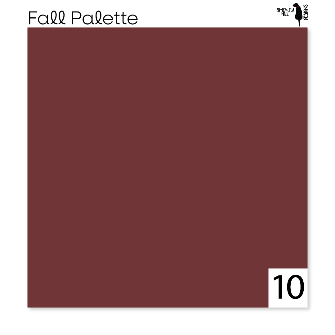 Glitter Lab™ Transparent Volume 1 Fall Color Palette 10 art scene artwork