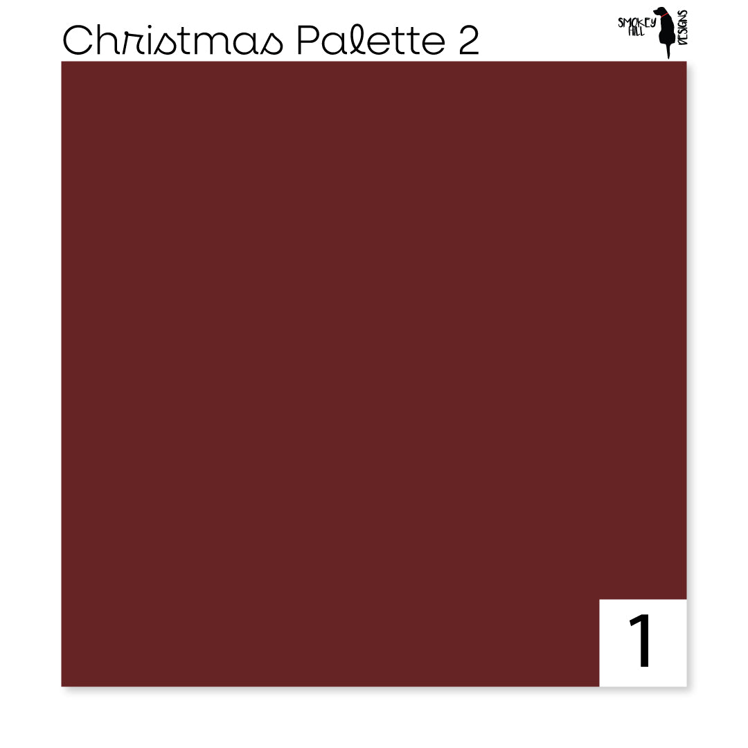 Glitter Lab™ Transparent Volume 2 Christmas Color Palette 1
