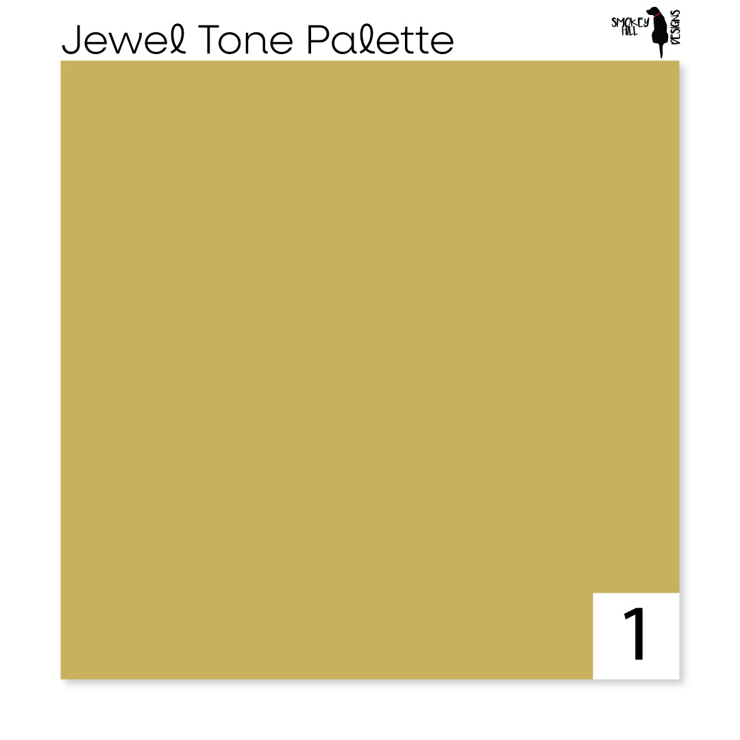 Glitter Lab™ Transparent Volume 1 Jewel Tones Color Palette 1