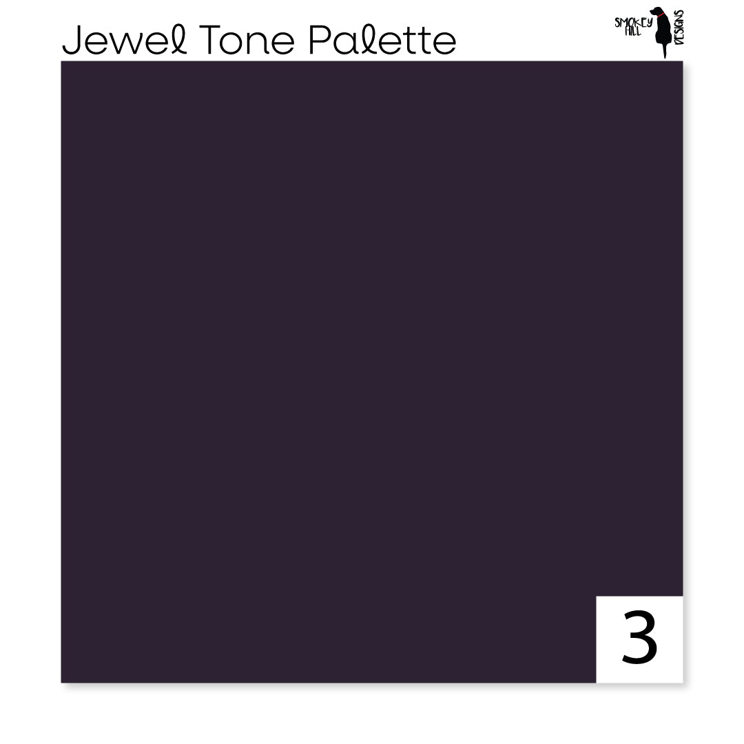 Glitter Lab™ Transparent Volume 1 Jewel Tones Color Palette 3 art scene artwork