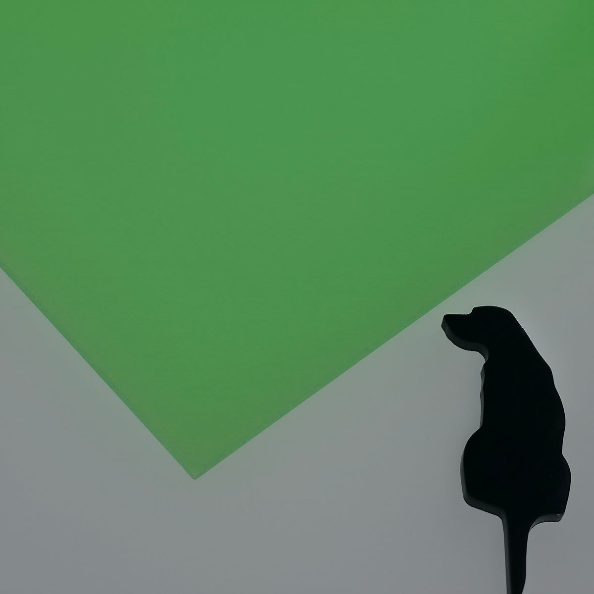 Glow Green Solar Flare acrylic sheet