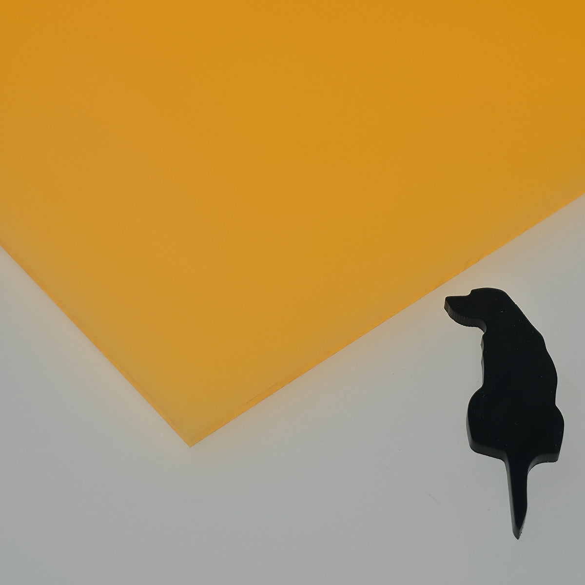 Glow Orange Solar Flare acrylic sheet