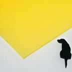 Glow Yellow Solar Flare acrylic sheet