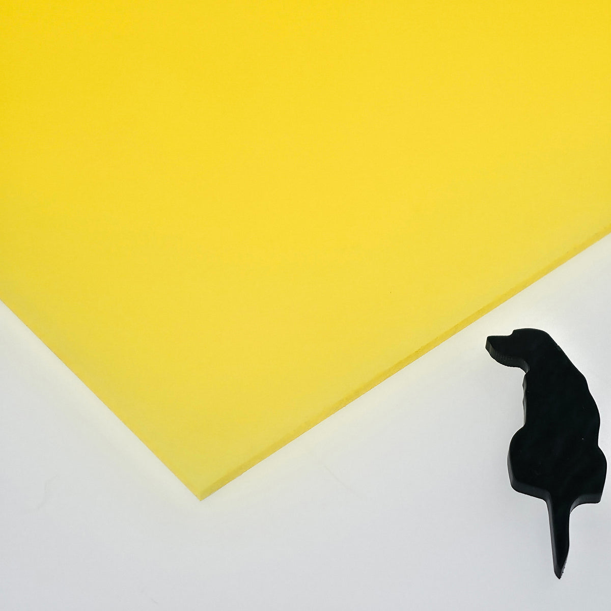Glow Yellow Solar Flare acrylic sheet