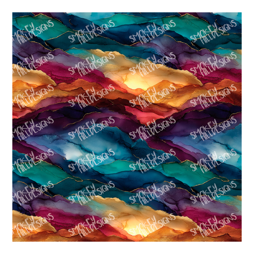 PatternPly® Full Coverage Glowing Hills