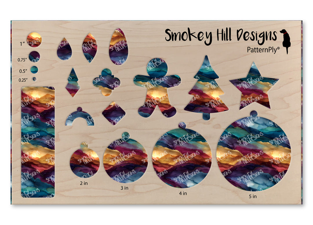 PatternPly® Transparent Glowing Hills