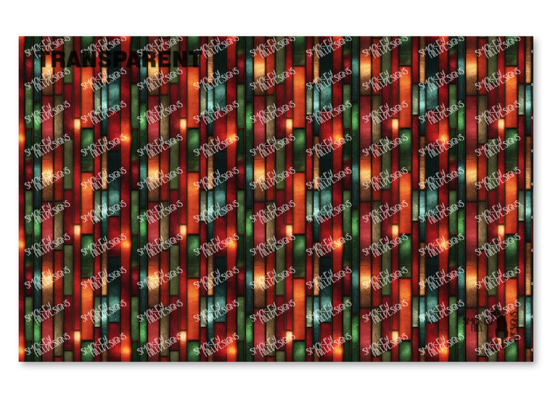 PatternPly® Transparent Glowing Stained Glass