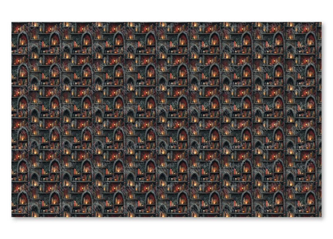 PatternPly® Full Coverage Goblins Bookshelf