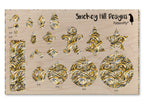 PatternPly® Scattered Gold and Black Swirls product photo 3