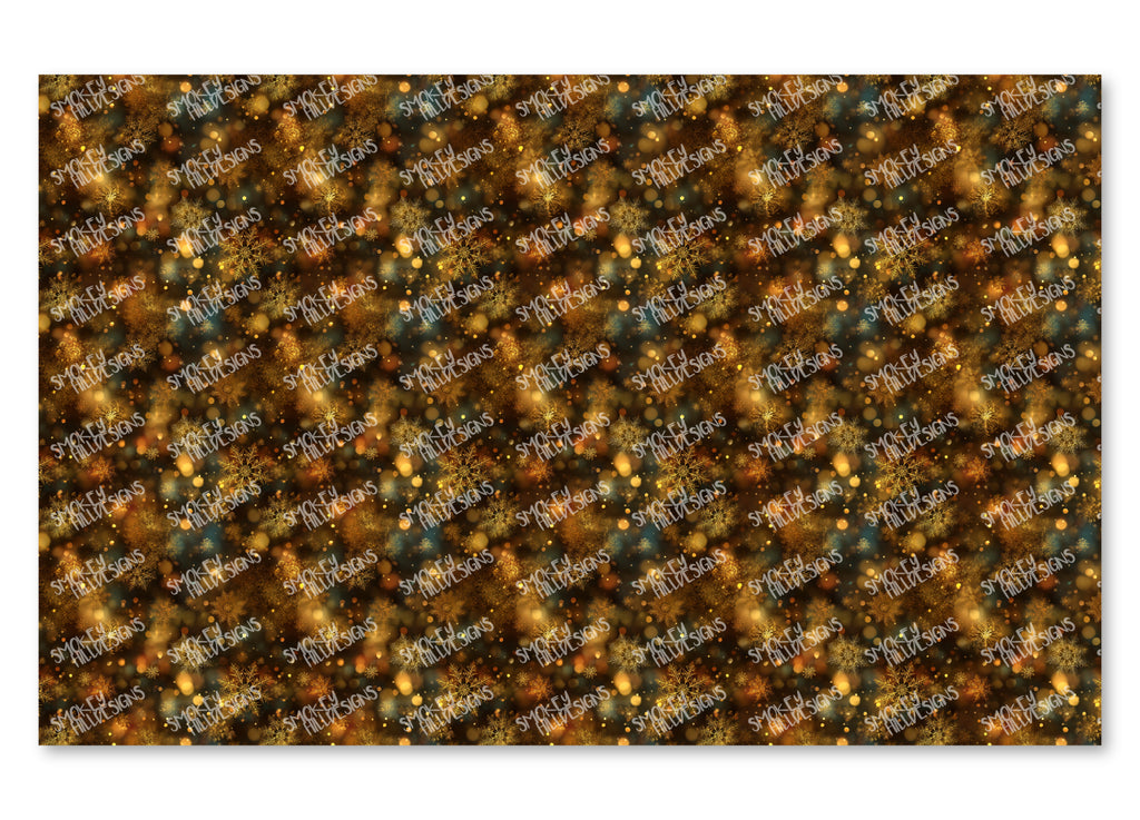 PatternPly® Full Coverage Gold Bokeh Snow product photo 2