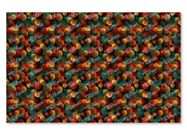 PatternPly® Full Coverage Gold Holiday Bokeh