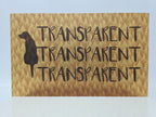 PatternPly® Transparent Gold Stippling Trees sheet showing the pattern