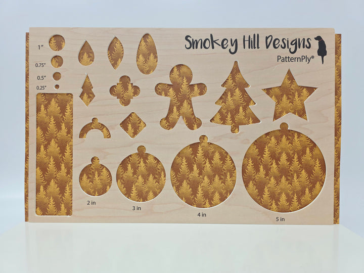 PatternPly® Full Coverage Gold Stippling Trees