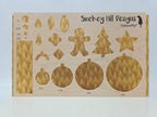 PatternPly® Transparent Gold Stippling Trees product photo 3