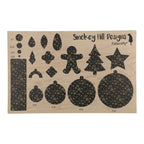 PatternPly® Transparent Golden Firework Burst product photo 4