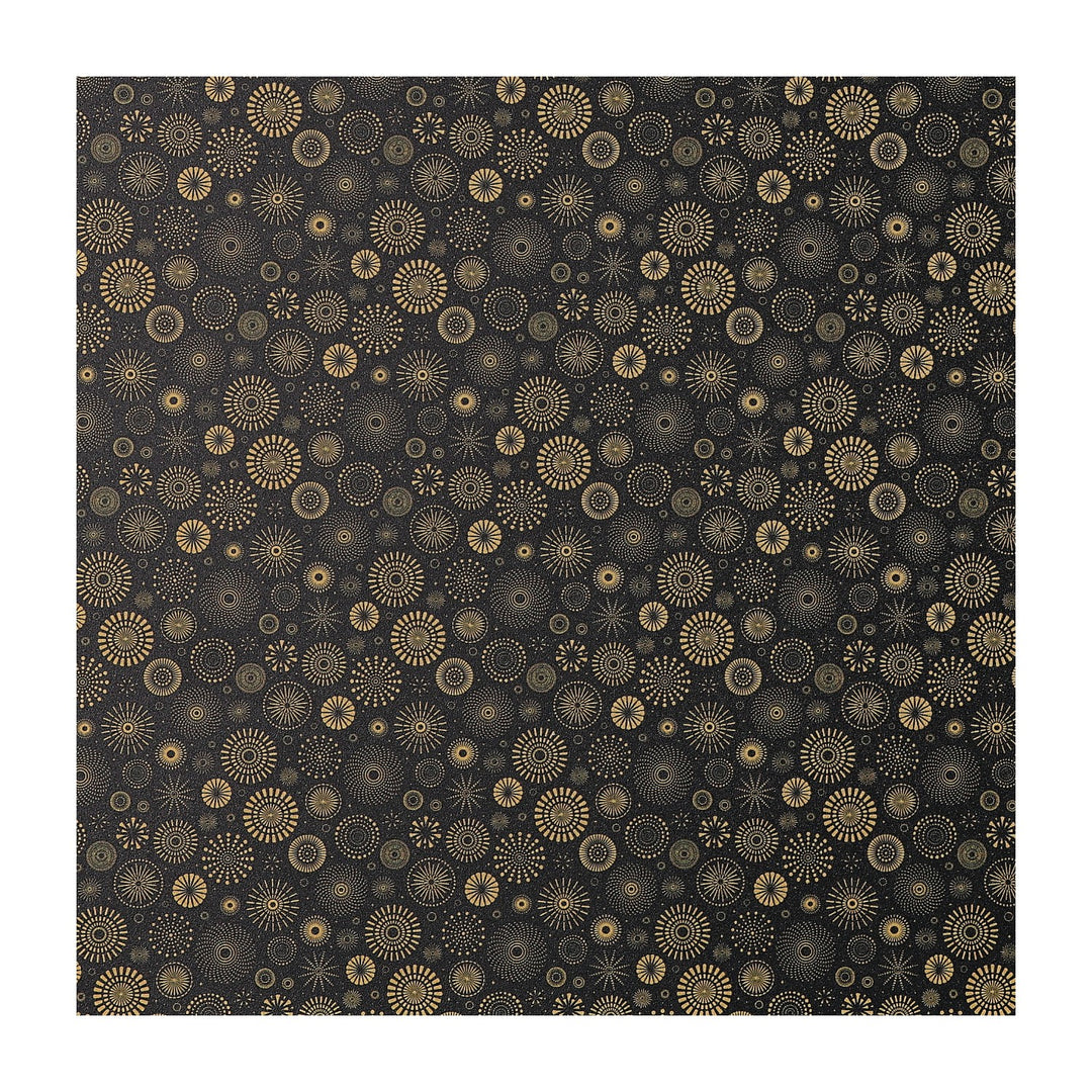 PatternPly® Transparent Golden Firework Burst