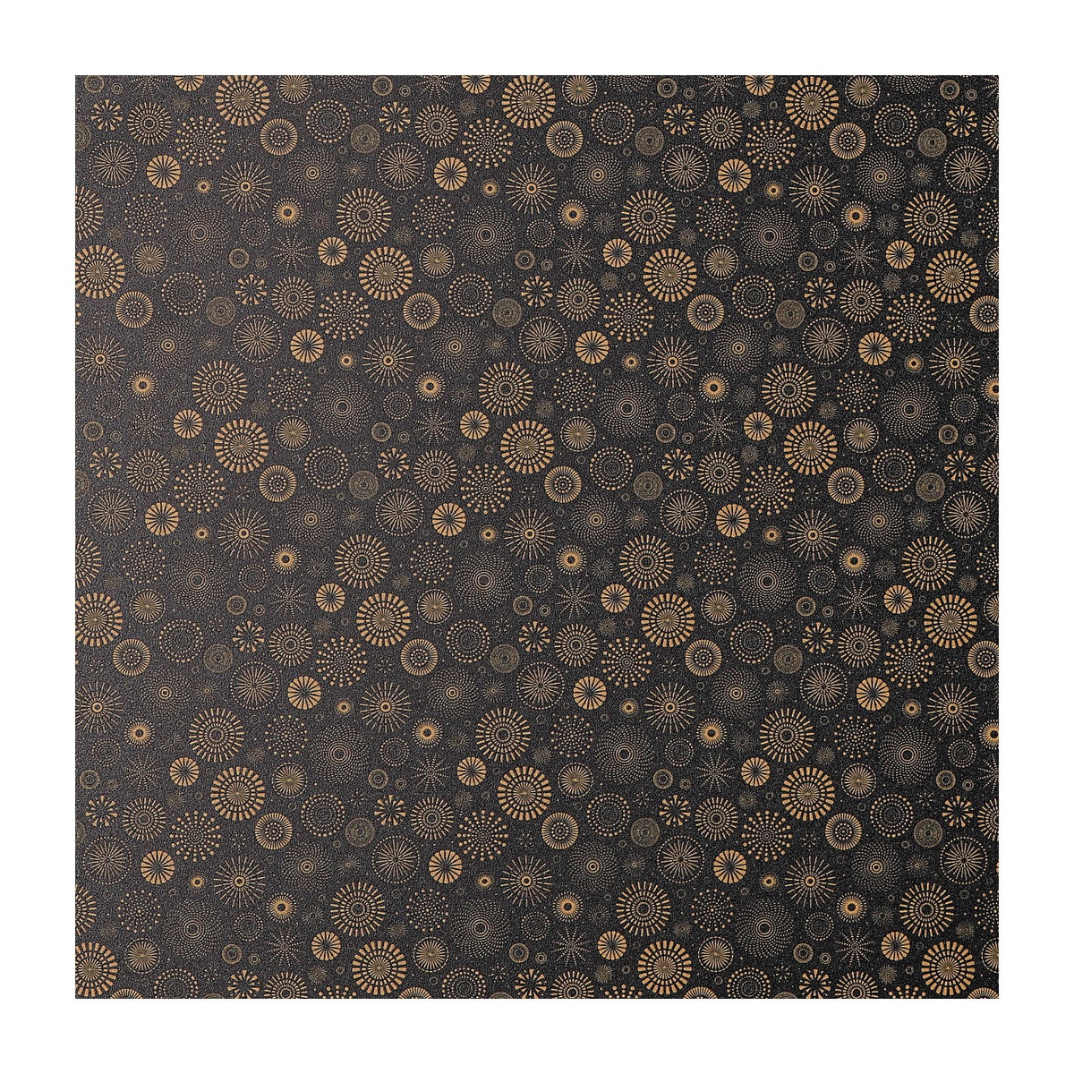 PatternPly® Full Coverage Golden Firework Burst sheet showing the pattern