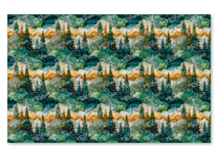 PatternPly® Transparent Golden Hillside