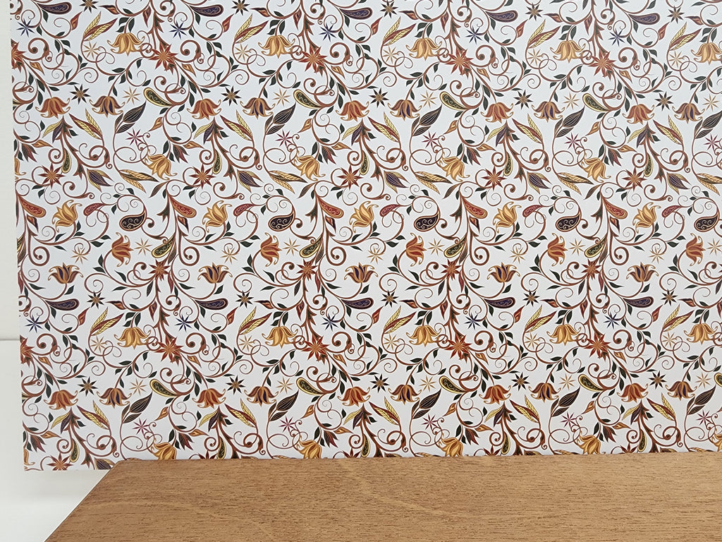 PatternPly® Full Coverage Golden Vines sheet showing the pattern