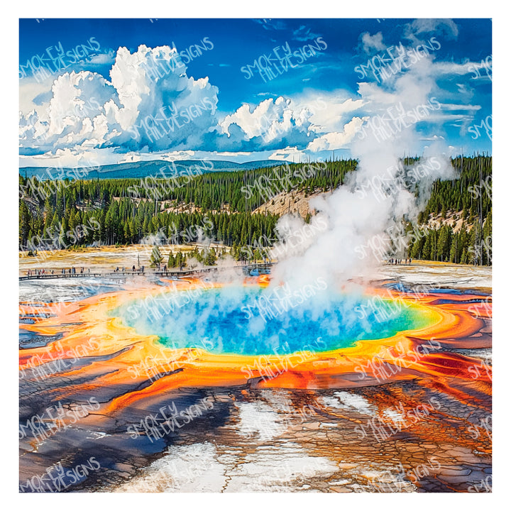 PatternPly® Transparent Grand Prismatic Spring
