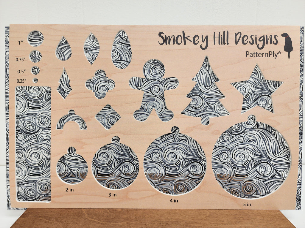 PatternPly® Scattered Grayscale Swirls product photo 2