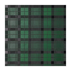 PatternPly® Full Coverage Green and Black Plaid sheet showing the pattern