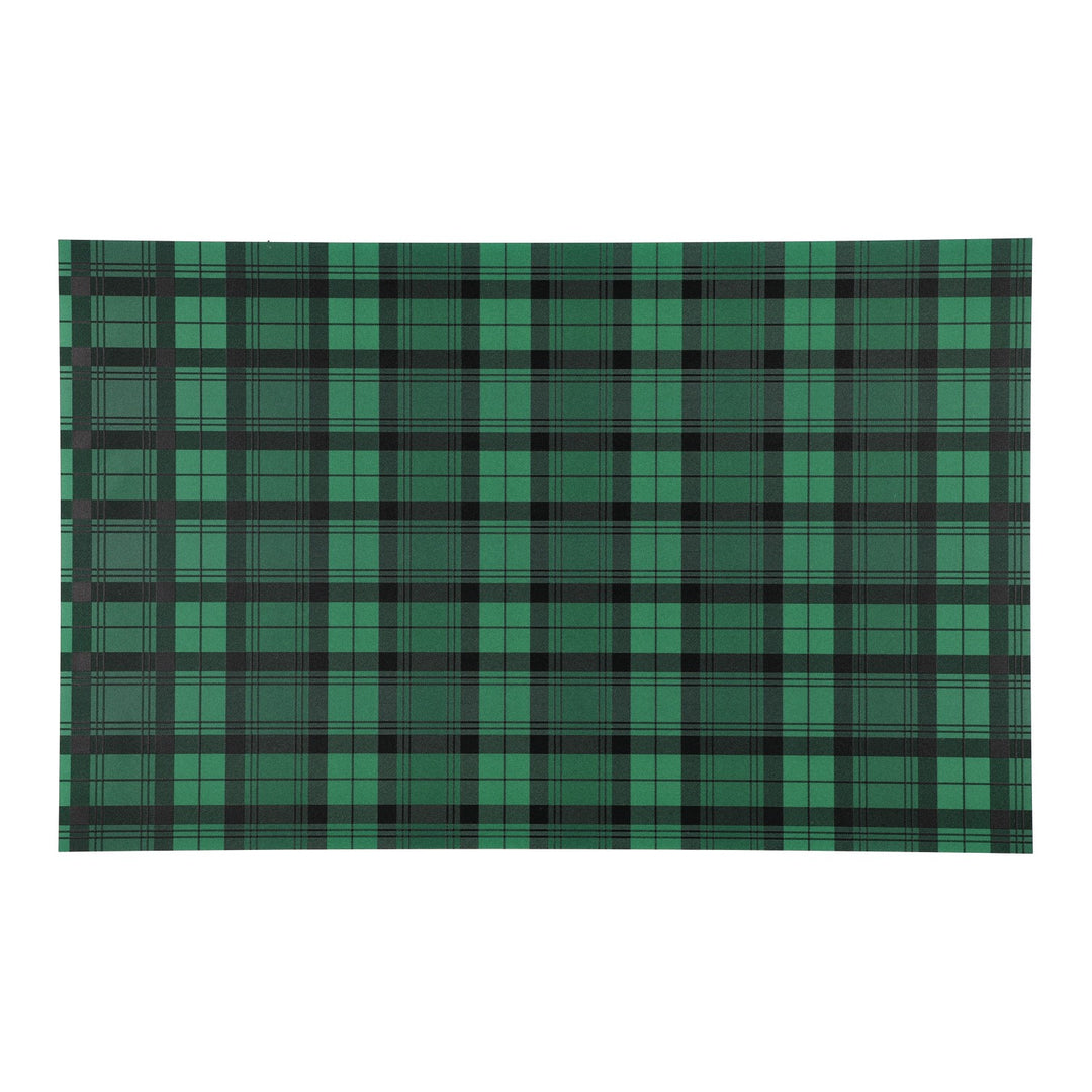 PatternPly® Transparent Green and Black Plaid
