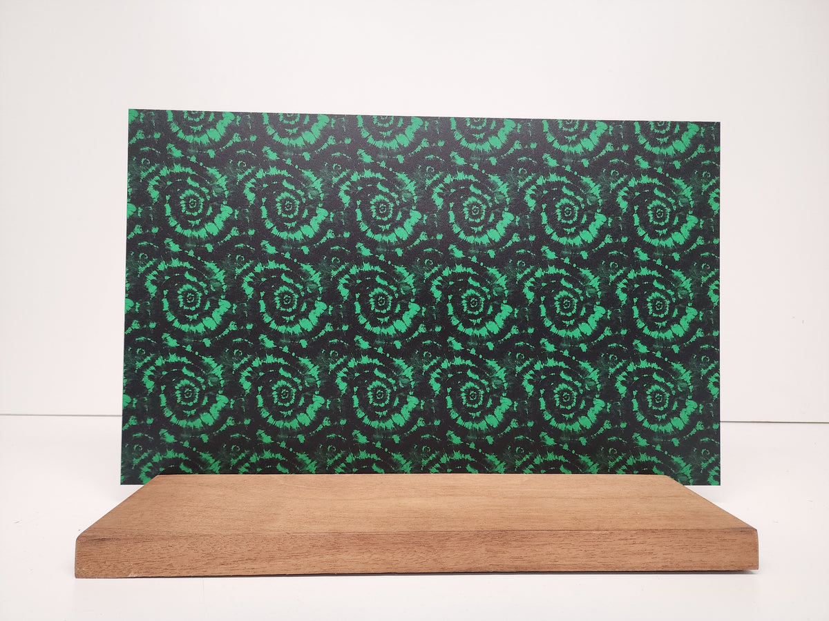 PatternPly® Full Coverage Green and Black Tie Dye product photo 3