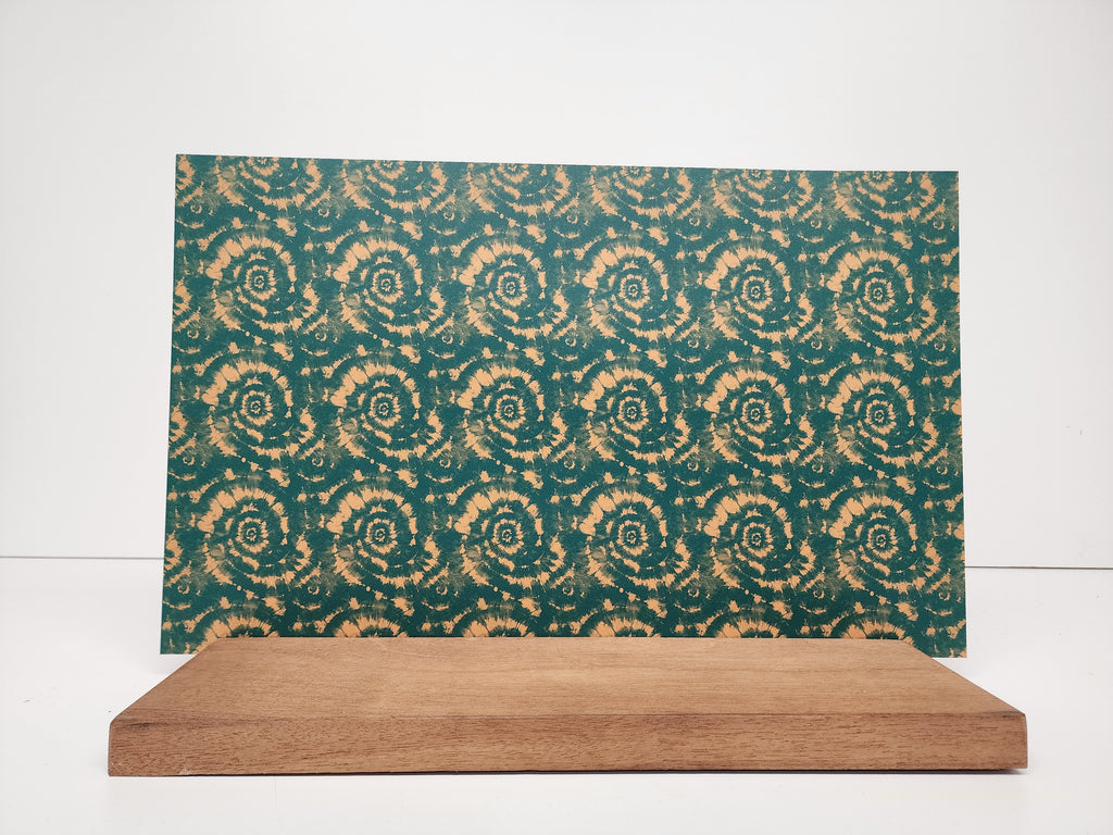 PatternPly® Full Coverage Teal and Bronze Tie Dye product photo 3