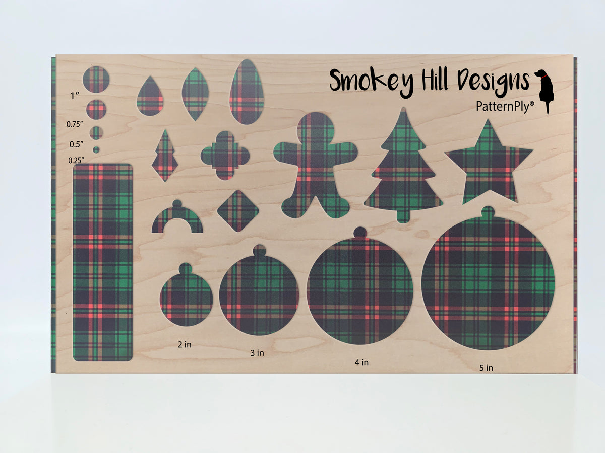 PatternPly® Full Coverage Green and Red Tartan Plaid product photo 3