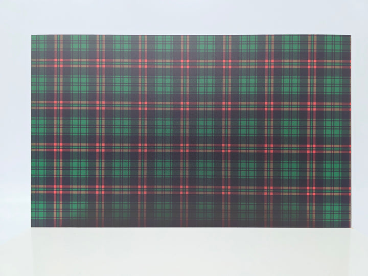 PatternPly® Full Coverage Green and Red Tartan Plaid