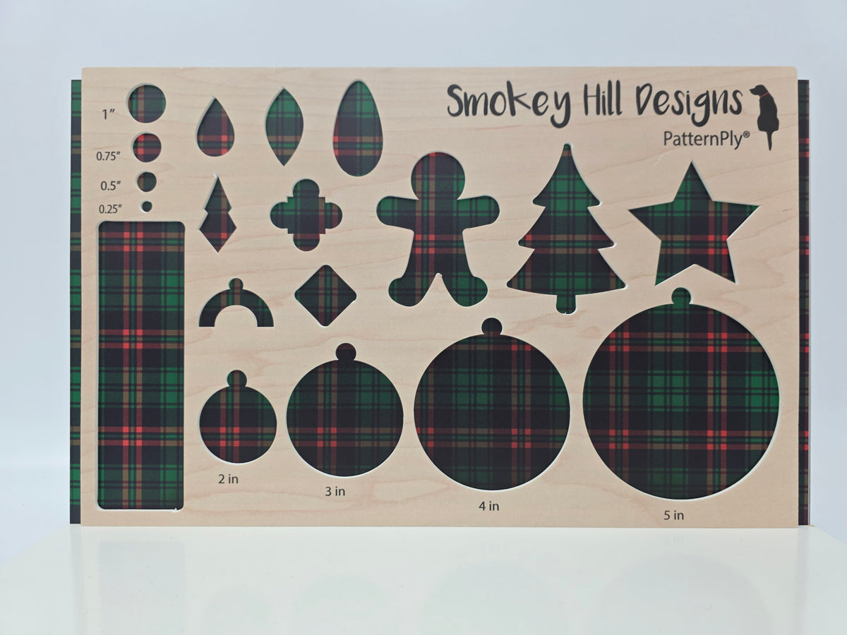 PatternPly® Transparent Green and Red Tartan Plaid product photo 3