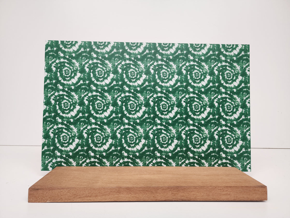 PatternPly® Full Coverage Green and White Tie Dye product photo 3