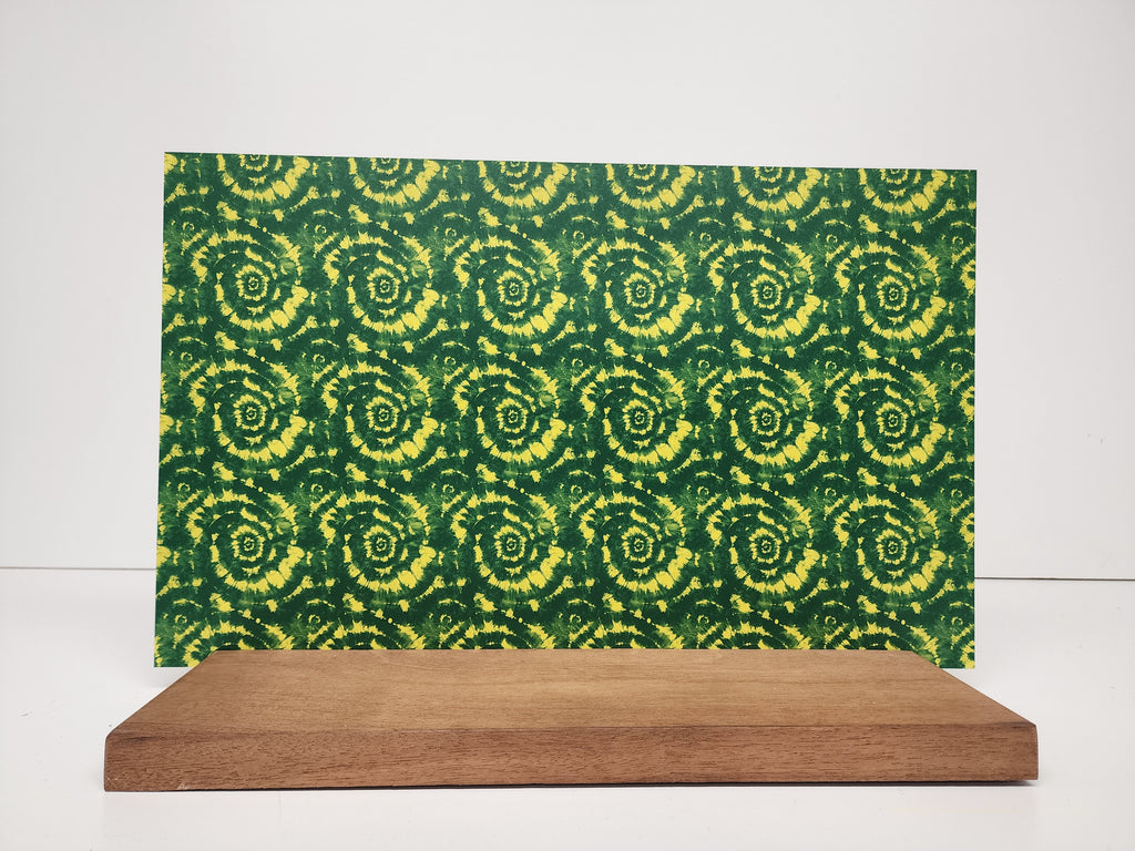 PatternPly® Full Coverage Green and Yellow Tie Dye product photo 3