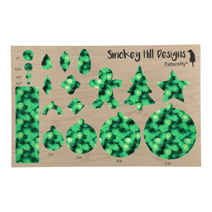 PatternPly® Transparent Green Bokeh